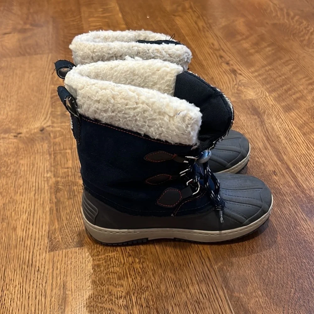 Pajar Kids Snow Boots Black and White